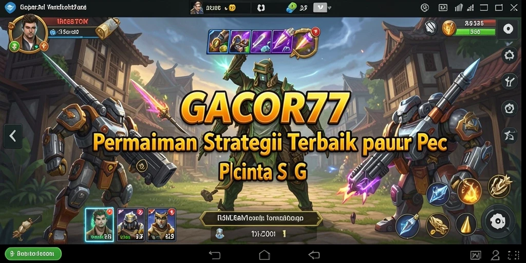 Tampilan gameplay GACOR77 dengan strategi mendebarkan.