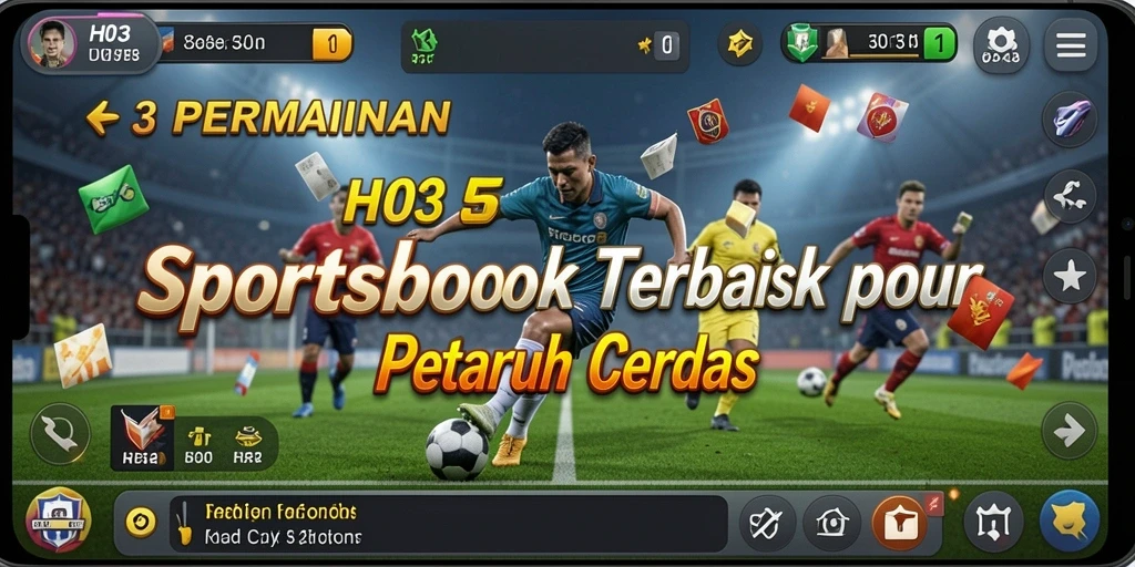 Tampilan gameplay Sportsbook H03 yang menarik dan interaktif.