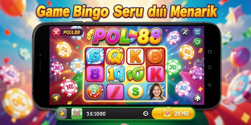 Tampilan menarik gameplay Bingo di POL88 dengan interaksi sosial.