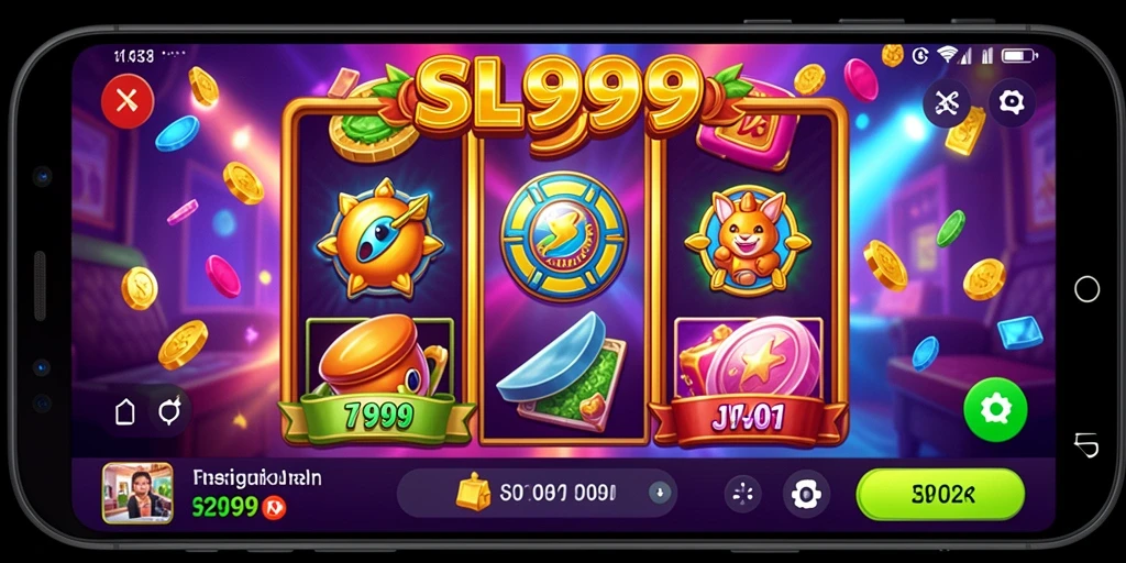 Gameplay SL999 yang menarik dengan berbagai tema Slot.