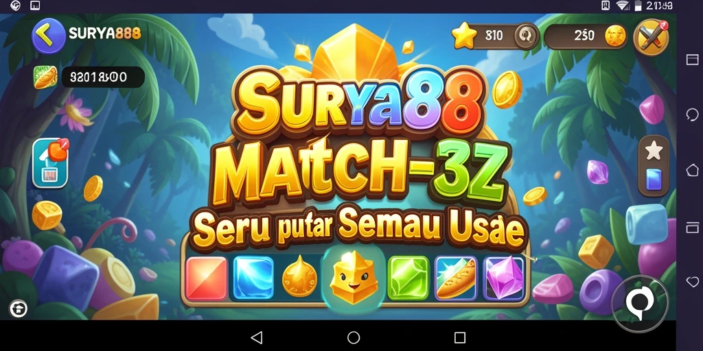Gameplay SURYA88 yang seru dengan elemen Match-3.
