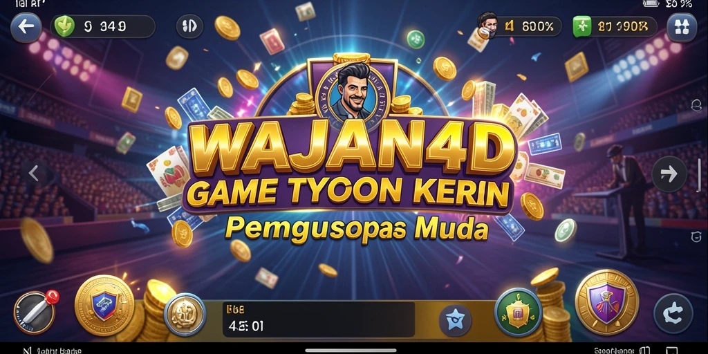 Tampilan gameplay WAJAN4D yang penuh warna dan menarik.