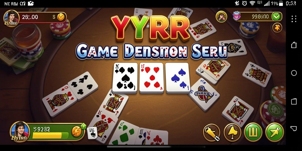 Screenshot gameplay YYRR yang menunjukkan keseruan bermain Domino.